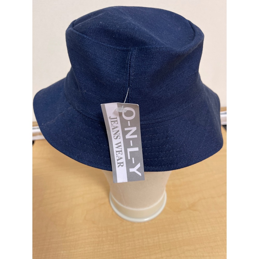 ONLY Jeans Wear Indigo Blue Denim Bucket Hat Sun Hat NWT
